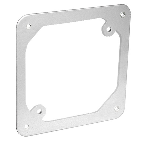 4 Square Cover With Two 8-32 Mounting Holes Adapts Octagon 4 Inch Square Adapter Plate 52C1-OCT (pack of 90)