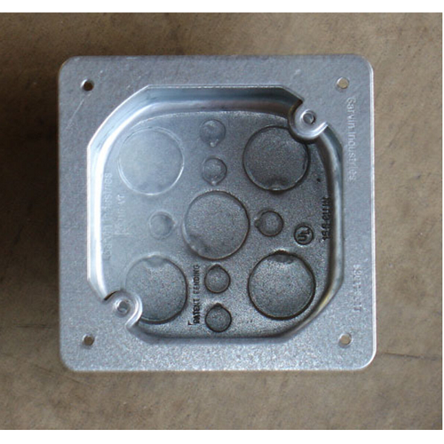 4 Square Cover With Two 8-32 Mounting Holes Adapts Octagon 4 Inch Square Adapter Plate 52C1-OCT (pack of 90)