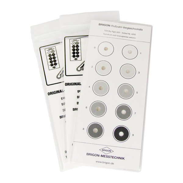 Smoke Paper and Chart for Combustion Testing