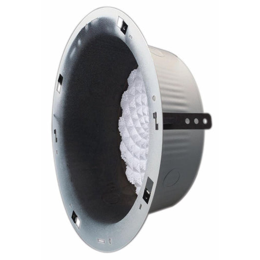 RE84 - Durable 8" Steel Ceiling Speaker Enclosure for Recessed Installations