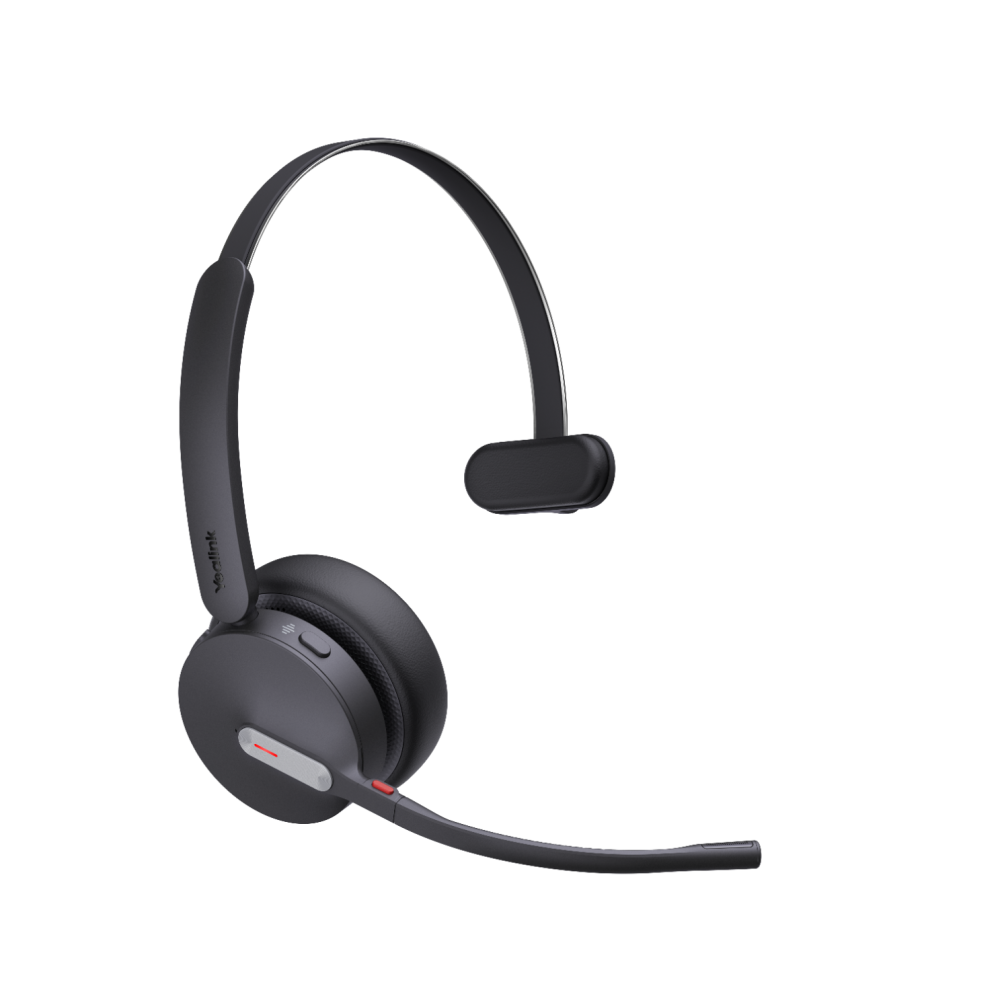 BH70-MONO-UC-USB-A - Yealink Bluetooth Headset with Noise-Cancellation & Comfort