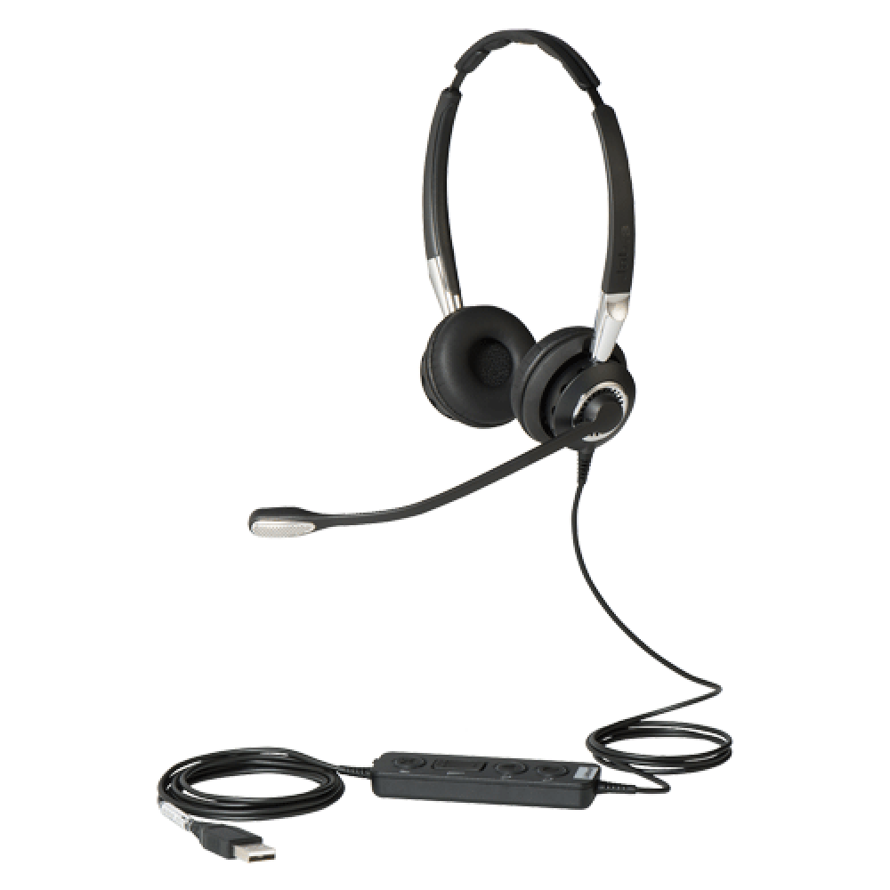 2409-720-209 - Lightweight 360° Noise-Canceling Corded VoIP Headset