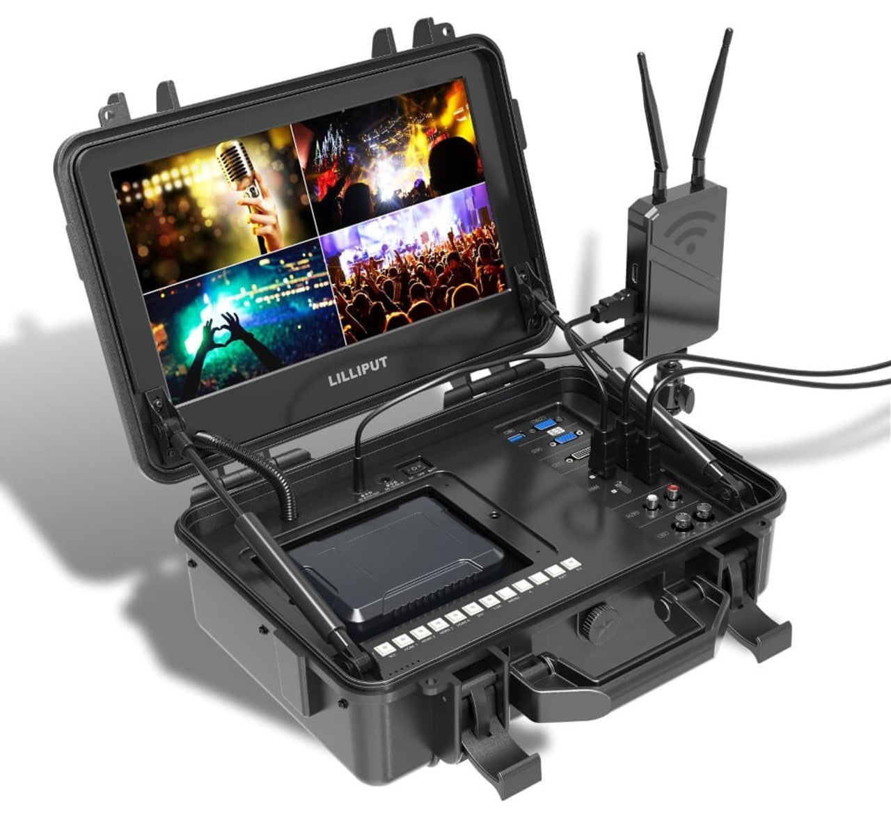 BM120-4KS 12.5" 4K HDMI Broadcast Director Monitor With SDI, HDR And 3D LUTS