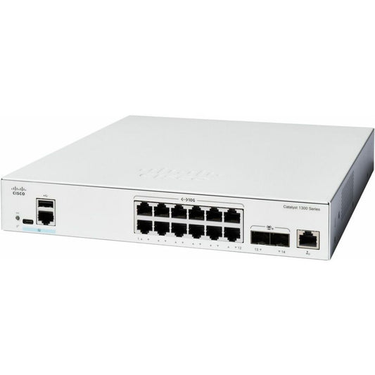 1300-12XT-2X - 12-Port Layer 3 Gigabit Switch with 10G Uplinks