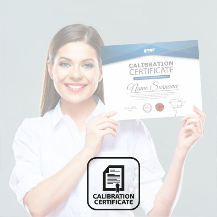 MS Monitoring System Calibration Certificate