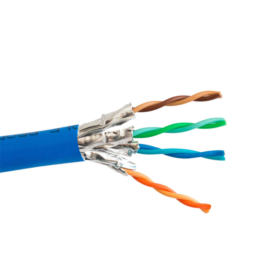 CAT6A-U/FTP-LSZH-BL B2ca RATED CAT6A – 10GBASE-T, 600MHz 23 AWG SOLID BC, 4PR ,U/FTP, ANSI/TIA 568.2-D, ISO/IEC 11801 CLASS Ea, EN50575 B2ca-s1a,d1,a1 BLUE LSZH JKT- 1000FT/305M SPOOL