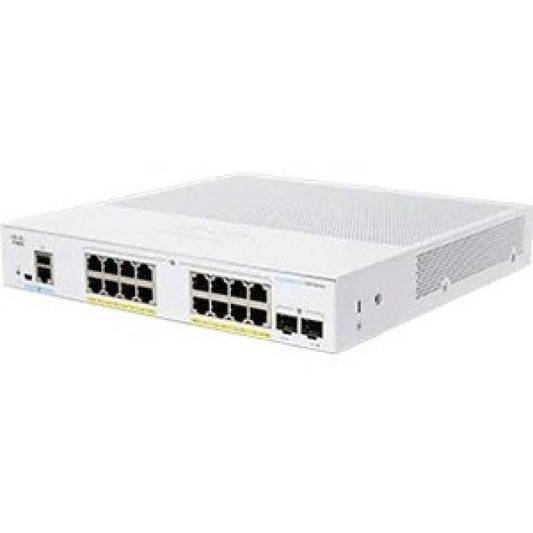 CBS350-16P-2G-NA - 16-Port Gigabit PoE+ Ethernet Switch with 36Gb/s Capacity