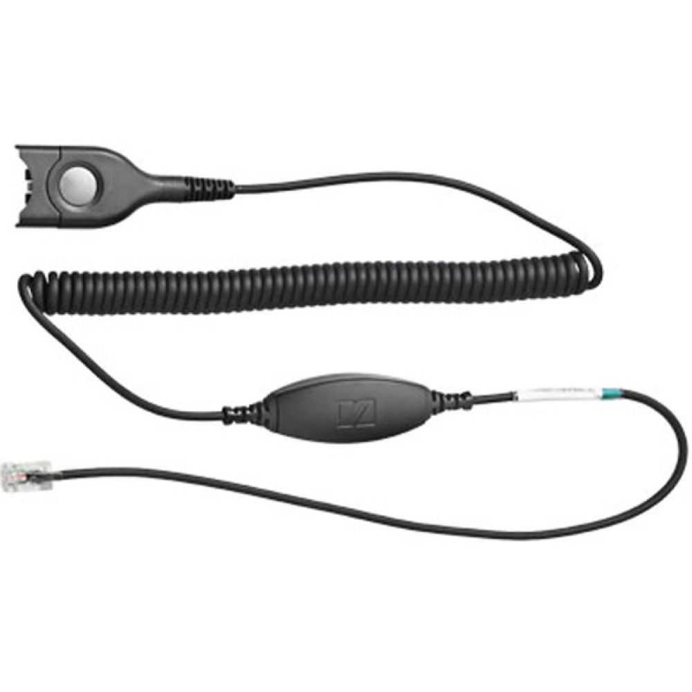 CHS 01 - Coiled EPOS Sennheiser Cable with +6 dB Sensitivity
