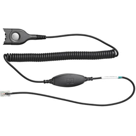 CHS 01 - Coiled EPOS Sennheiser Cable with +6 dB Sensitivity
