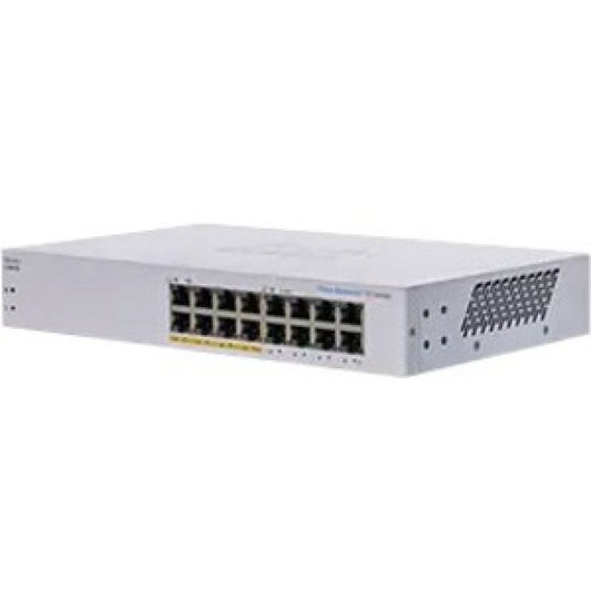CBS110-16PP-NA - 16-Port Gigabit Ethernet Switch with PoE Support
