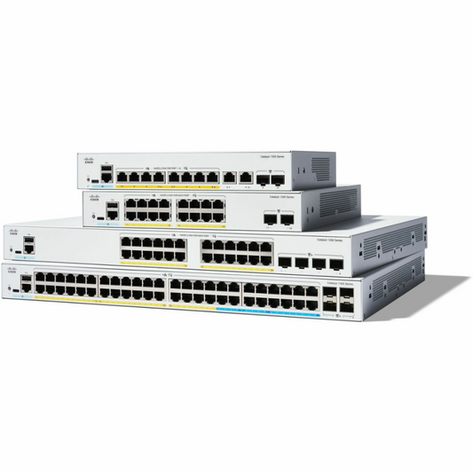 C1300-48FP-4G - 48-Port PoE Gigabit Switch for Enterprises