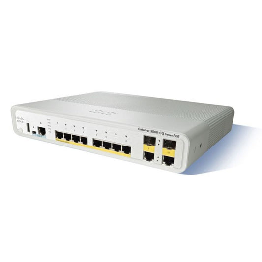 WS-C3560C-8PC-S-DIS - Compact 8-Port Ethernet Switch for Seamless Connectivity