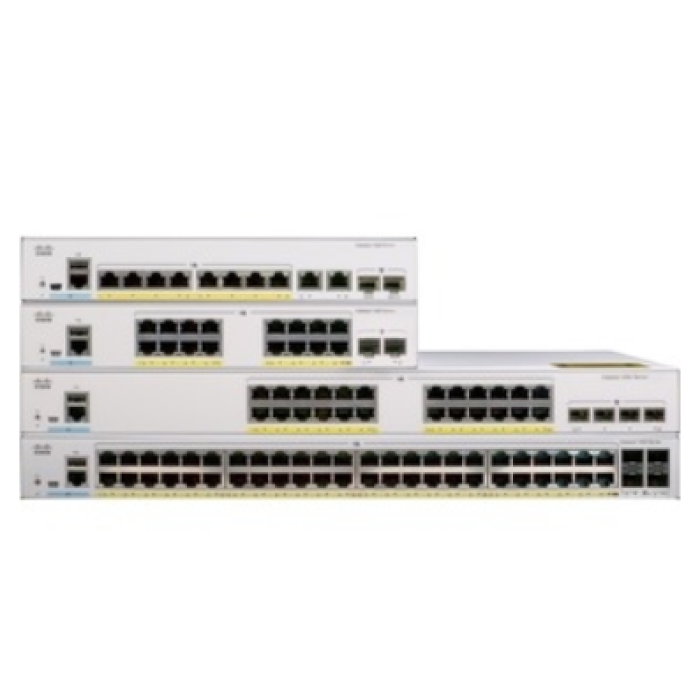 C1000-48FP-4G-L - 48-Port PoE Ethernet Switch for SMBs & IoT Solutions