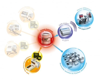 Software for COMET Monitoring Systems