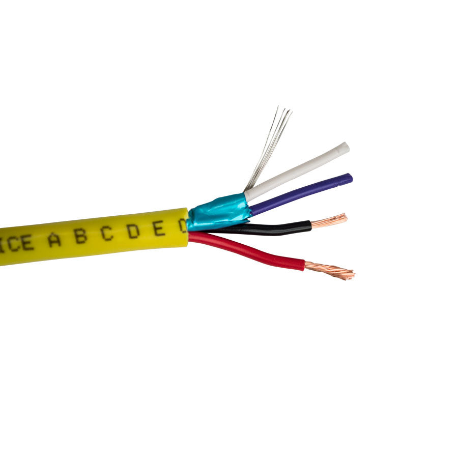 CTRL-2-D UNIVERSAL CONTROL CABLE- Dca RATED- 2C/16 AWG STRANDED BC + 2C/22 AWG STRANDED BC w/AL FOIL SHIELD + DRAIN