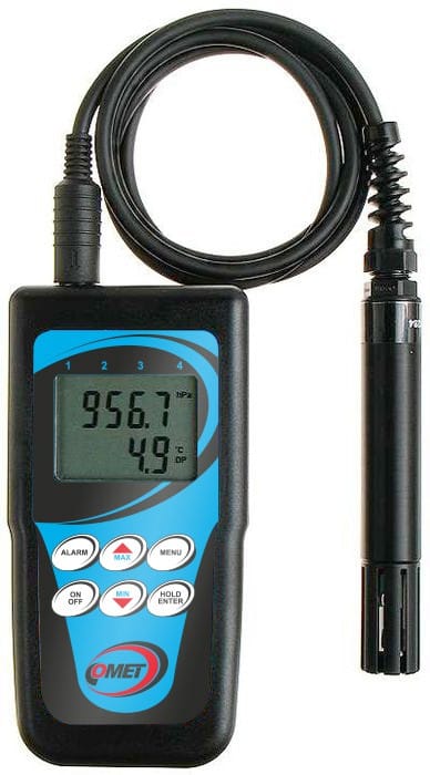 Thermo-hygro-barometer external probe cable 4 meters
