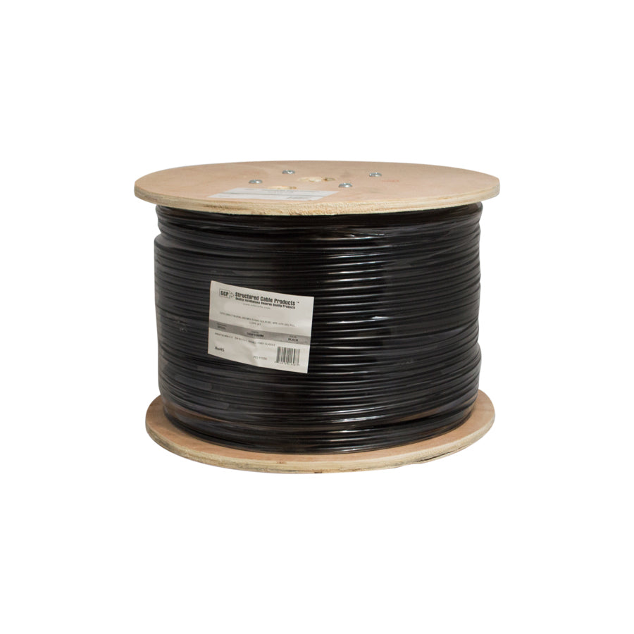 DX24/4-BK 2 PAIR 24AWG STRANDED, TWISTED, AND SHIELDED CABLE NEC TYPE CM AND CEC YPTE CMG FT4