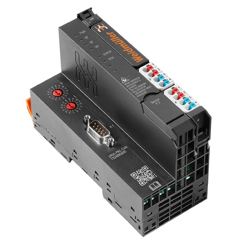 1334890000 - IP20 Remote I/O Coupler, 76mm x 120mm, CANopen Compatible