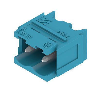 1754420000 - Blue 5.08mm Male PCB Connector with 3.2mm Solder Pins  (Pack of 100)