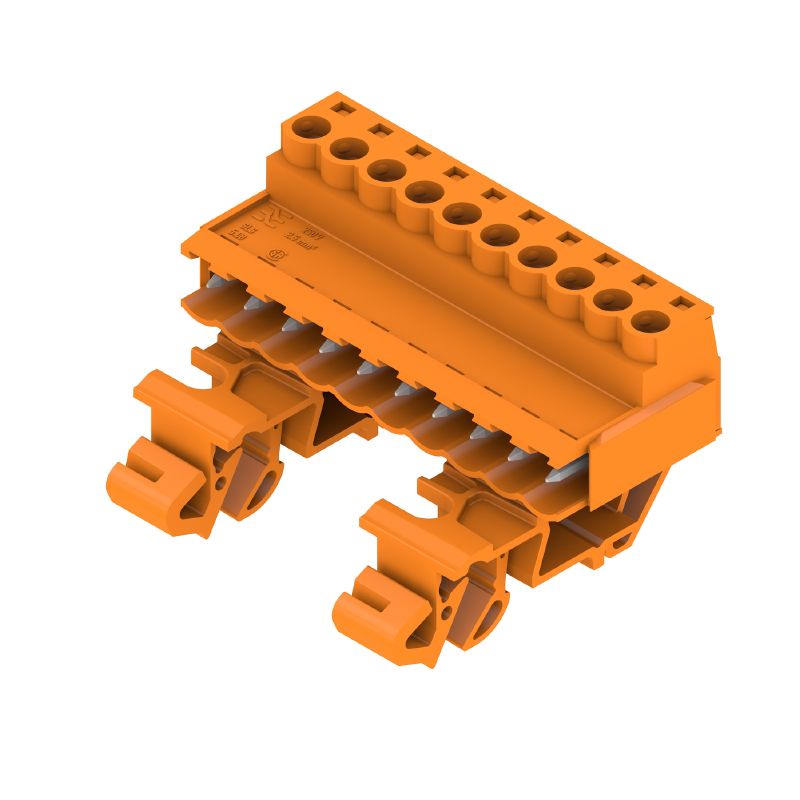 1846080000 - 5.08mm Male PCB Connector with 10 Poles for 180° Connection  (Pack of 10)