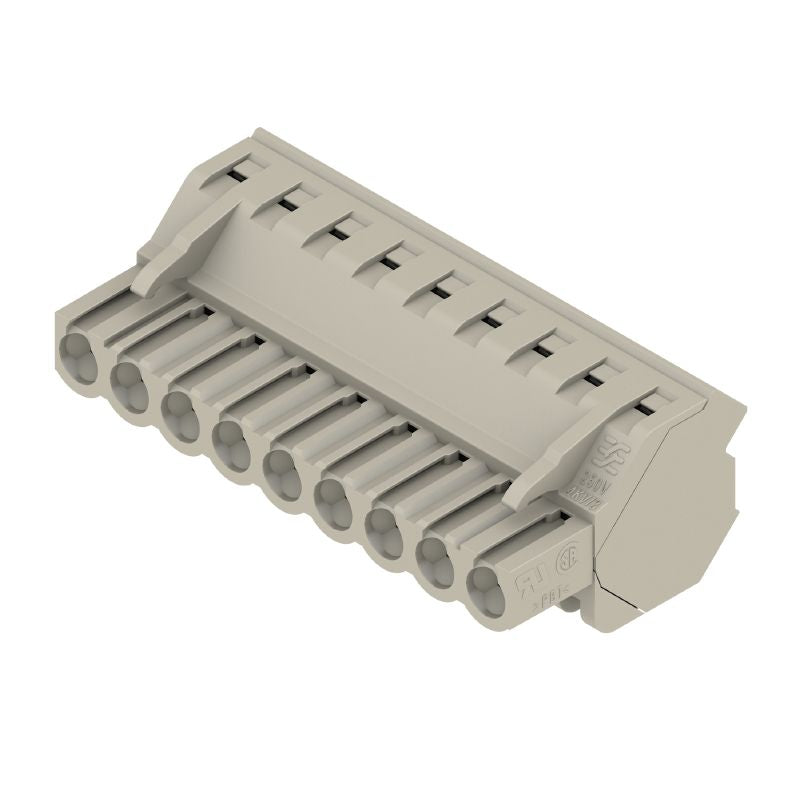 2448980000 - 5.08mm 9-Pole PCB Female Connector with Clamping Yoke  (Pack of 36)