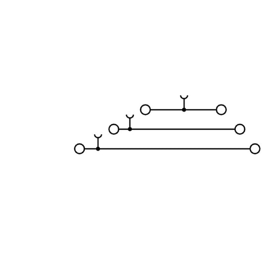 6269250000 - 24A DLD 2.5mm² Screw Terminal with 6 Connections  (Pack of 50)
