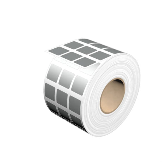 1338280000 - 17.5mm Self-Adhesive Silver Device Marker, RoHS Compliant