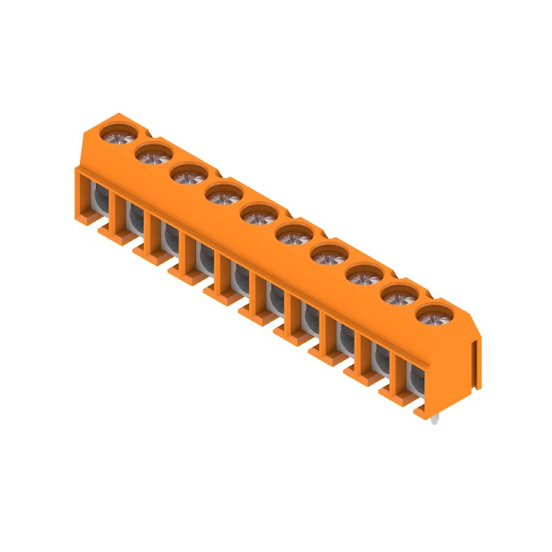 1234720000 - 5.00mm 10-Pole PCB Terminal with Tin Coating  (Pack of 100)