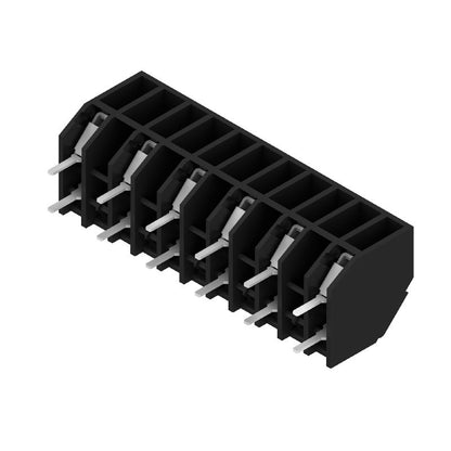 1887200000 - Black PCB Terminal, 6 Poles 7.62mm, 135° Angle, 3.5mm Pins  (Pack of 190)