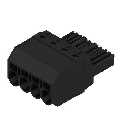 1060410000 - 7.62mm 4-Pole PCB Connector with 180° Angle and PUSH IN Method  (Pack of 45)