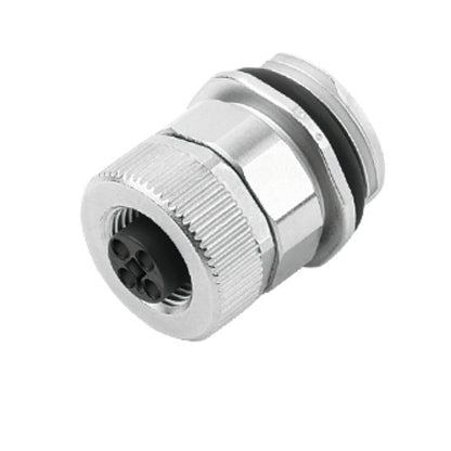 1392720000 - 4-Pole T-Coded Feed-Through Connector for 60V Applications