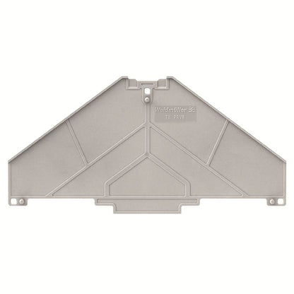 1297880000 - Durable Grey Polycarbonate Partition Plate for Horizontal Mounting  (Pack of 10)