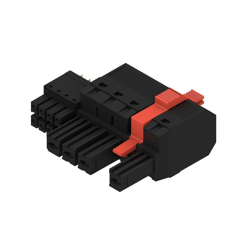 2628350000 - 7.62mm 4-Pole Female PCB Connector with PUSH IN Mechanism  (Pack of 25)