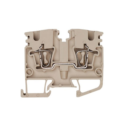 1808200000 - Dark Beige DIN Rail Terminal Block, 2.5 mm² Cross-Section  (Pack of 100)
