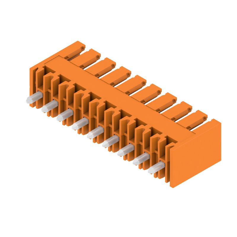 1604540000 - 9-Pole 3.5mm Male Header Connector for PCB Applications  (Pack of 50)