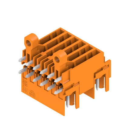 1633390000 - 12-Pole 3.5mm PCB Plug Connector, 90° Angle, Orange Box  (Pack of 50)