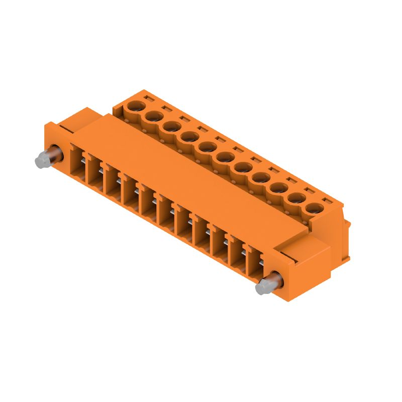 1970420000 - 3.81mm 11-Pole PCB Connector, 180° Angle, Clamping Yoke  (Pack of 50)