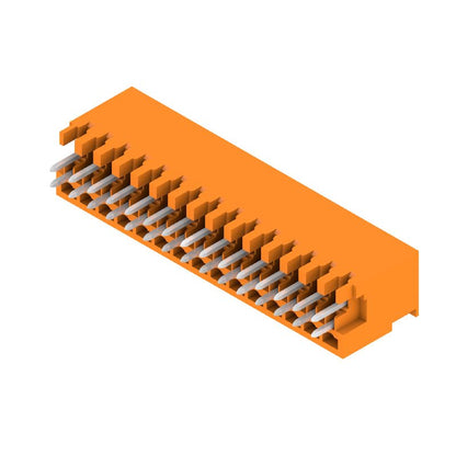 1728910000 - 30-Pole 3.5mm Orange PCB Plug-In Connector, 180° Elbow  (Pack of 30)