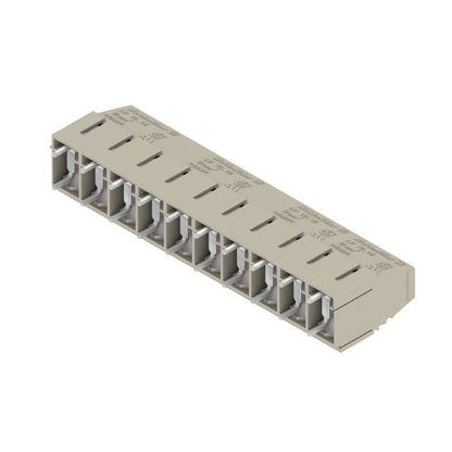 9956450000 - 10.16mm 10-Pole Pebble Grey PCB Terminal with 4.5mm Pins  (Pack of 20)