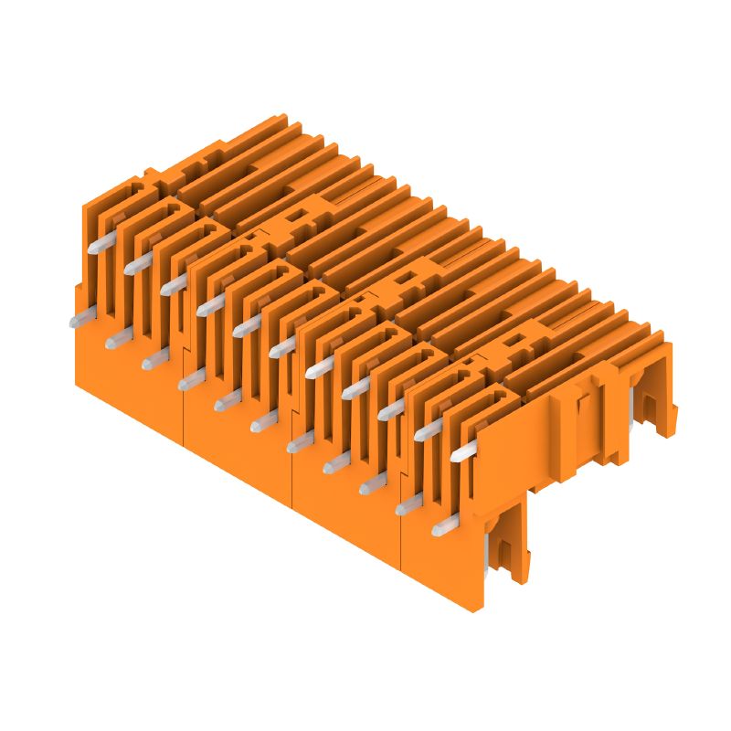 1725260000 - 5.08mm Male PCB Connector, 22 Poles, 90° Angle, Orange  (Pack of 10)