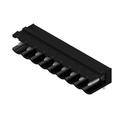 1723080000 - 9-Pole 5mm Male PCB Connector, 3.2mm Pins, Black Box  (Pack of 50)