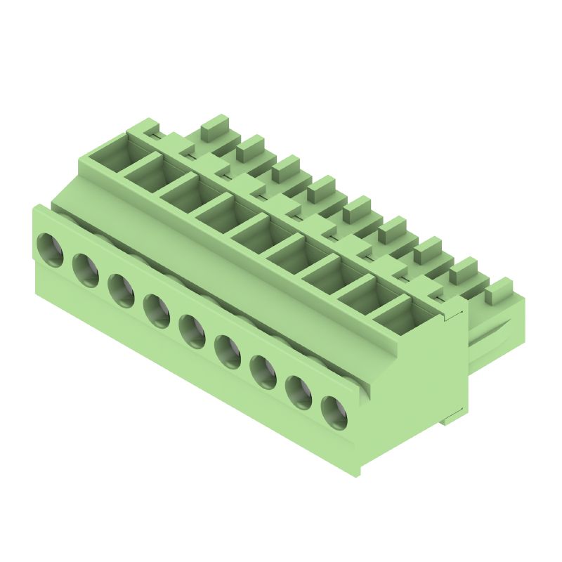 1871420000 - 3.81mm Female Plug Connector with 90° Clamping Yoke  (Pack of 50)