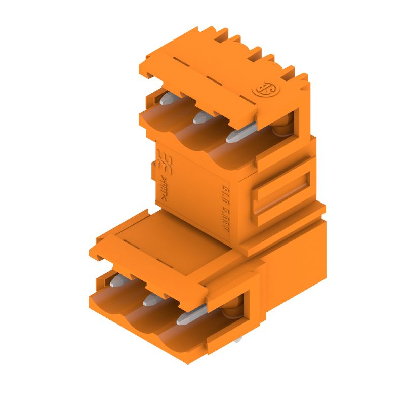 1726290000 - 5.08mm Male Header Connector, 6 Poles, 90° Angle  (Pack of 50)