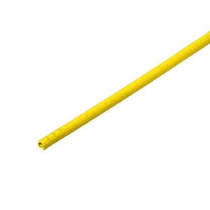 1568241058 - Yellow PVC Cable Markers, 3.4mm x 3mm, RoHS Compliant  (Pack of 500)