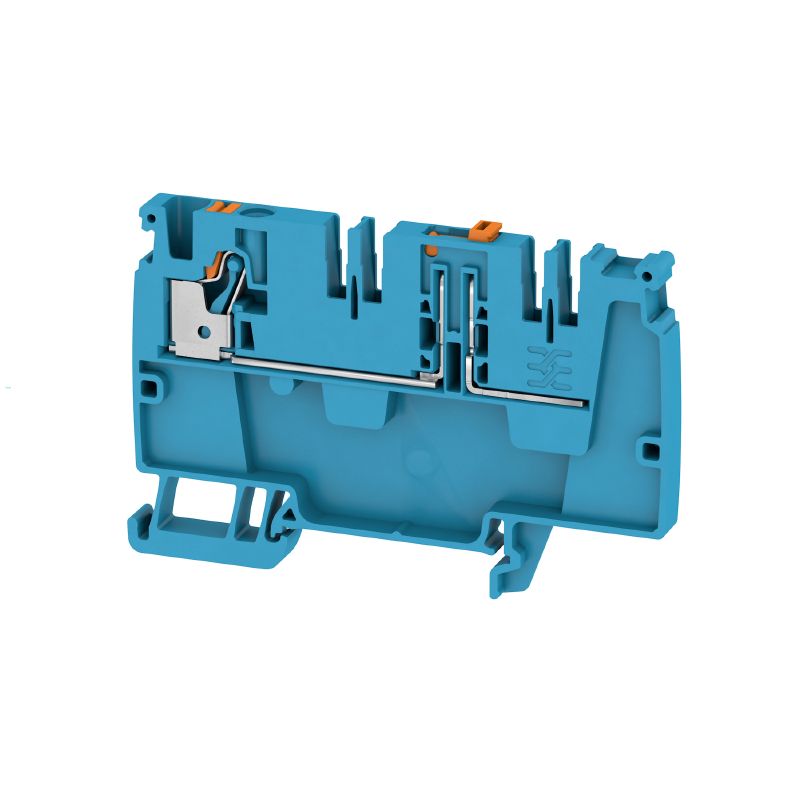 2582520000 - Blue Push-In Terminal, 4mm², 250V, 20A, Compact Design  (Pack of 50)