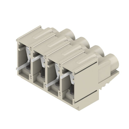 2013950000 - 10.16mm PCB Terminal, 4 Poles, 90° Orientation, Pebble Grey  (Pack of 20)