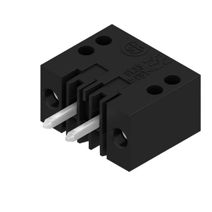 1616140000 - 3.50mm 2-Pole PCB Connector with Flange, 180° Configuration  (Pack of 100)