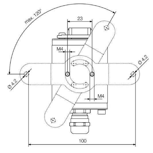 1068850000 - Compact IP65 Hybrid Junction Box for Reliable Connectivity
