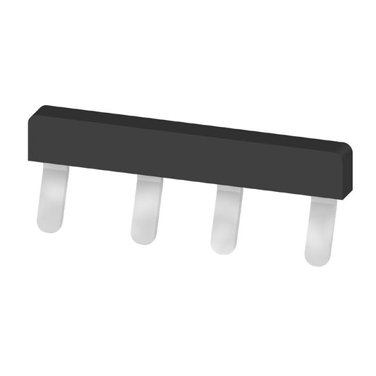 3833800000 - 4-Pole Black Cross-Connector, 24A, 10mm Pitch, RoHS Compliant  (Pack of 20)