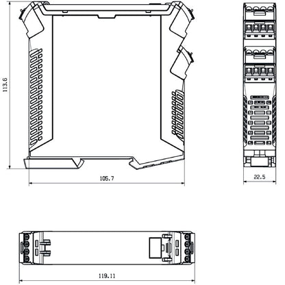 8965430000 - HART 4-20 mA Isolating Converter for Ex-Zone Applications